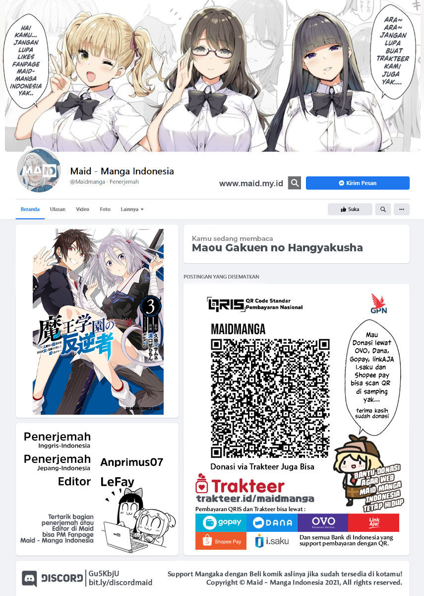 Maou Gakuen no Hangyakusha Chapter 24 Gambar 2